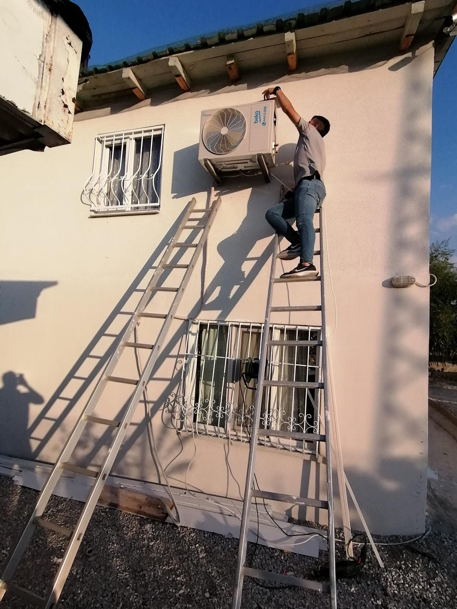 Klima filtre temizliği